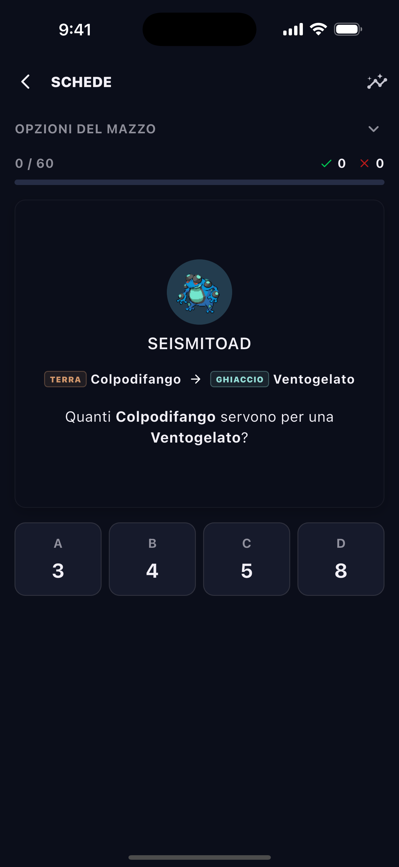 BattleFlow flashcards drilling Pokémon GO PvP matchups and move counts